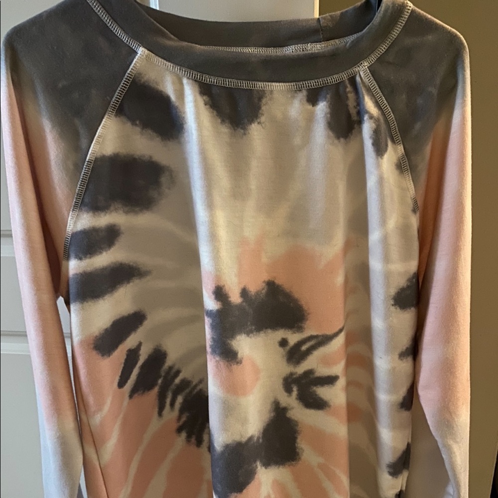 TIE DYE LONG SLEEVE SHIRT